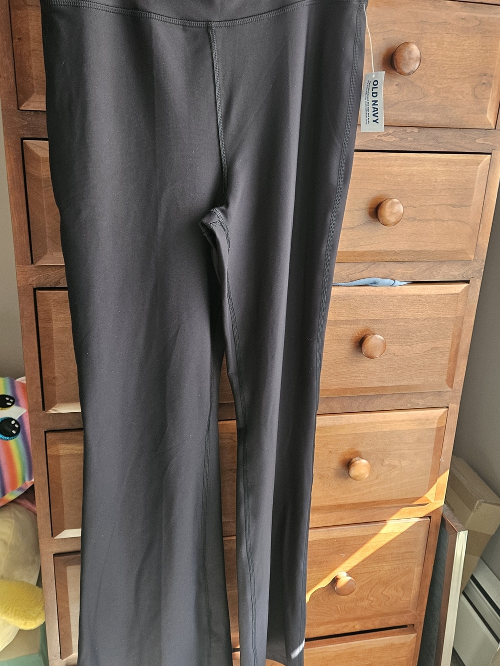 Old Navy Women's Black Powersoft Flare Pants